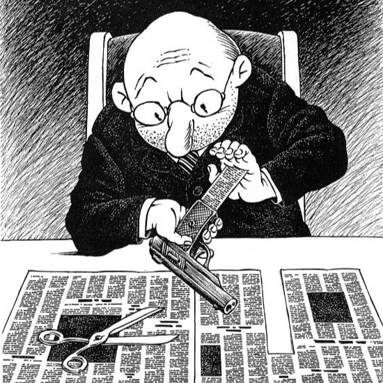 Небритые человечки карикатуриста Юрия Кособукина