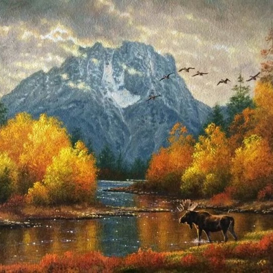 Дикая природа художника Абрахама Хантера