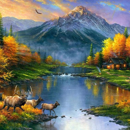 Дикая природа художника Абрахама Хантера