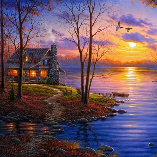 Дикая природа художника Абрахама Хантера