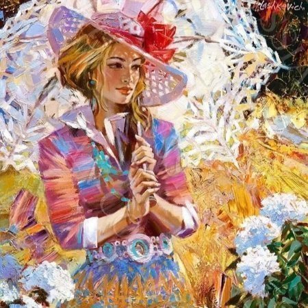 Романтические картины Алексея Лашкевича