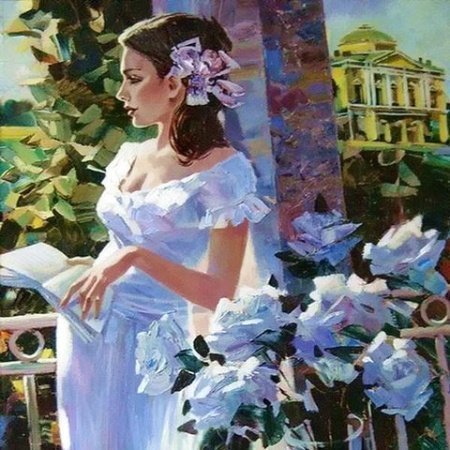 Романтические картины Алексея Лашкевича