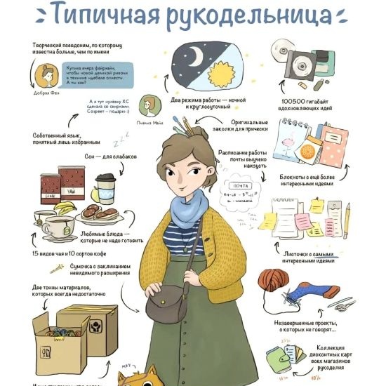 Життя майстрині з рукоділля